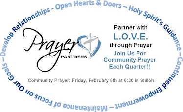 L.O.V.E. Outreach at Shiloh BC, McLean, VA - Quarterly Community Prayer primary image