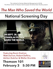 The Man Who Saved The World: National Screening Day at UW primary image