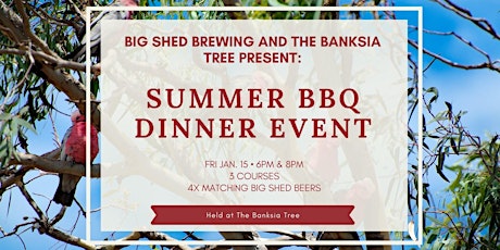 8pm Summer BBQ Dinner Event primary image