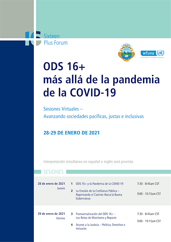 
		SDG 16+ Beyond the COVID-19 Pandemic image
