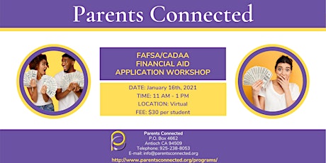 FAFSA/CA Dream Act Financial Aid Application Workshop primary image