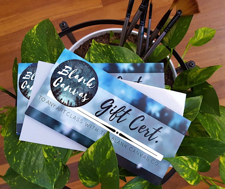 Art Class Gift Certificate image