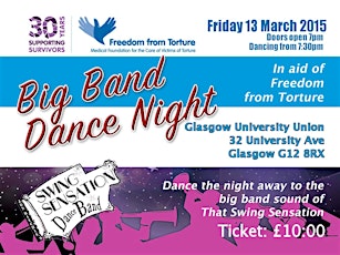 Big Band Dance in Aid of Freedom from Torture