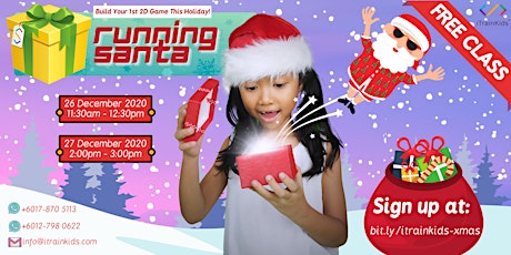 Running Santa: Build Your 1st 2D Game X'mas Special(Free Class) primary image