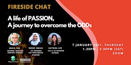 Fireside Chat - A Life of Passion, A Journey to Overcome the Odds primary image