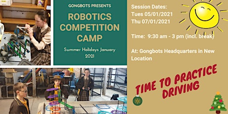 Holiday Robotics Competition Driving Camp primary image
