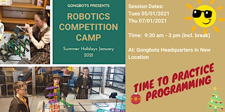 Holiday Robotics Competition Programming Camp primary image