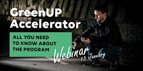 GreenUP Accelerator – all you need to know about the program primary image