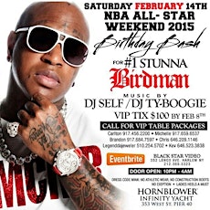 All-star weekend Yacht Party Hosted by Birdman primary image