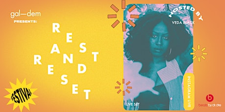 Rest & Reset: Live set with Veda Black primary image