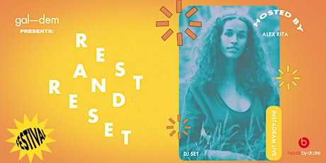 Rest & Reset: Live set from Alex Rita primary image