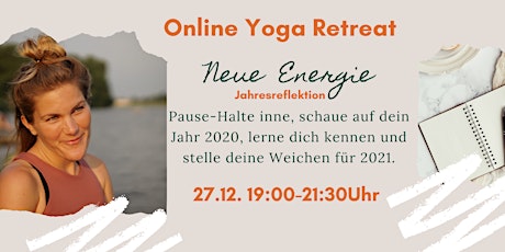 Online Yoga Retreat "Neue Energie- Jahresreflektion Journaling"
