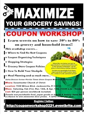 Sensible Shoppers Coupon Workshop primary image