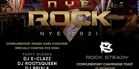 :: THE NYE ROCK 2021 Celebration at ROCK STEADY ATLANTA! ::