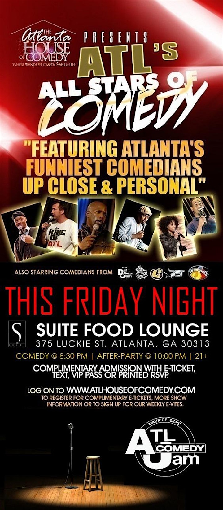 All Stars of Comedy at Suite Lounge image