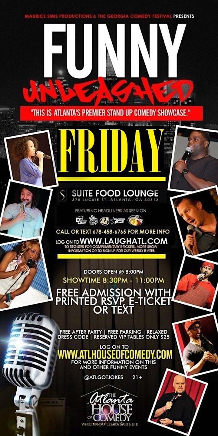 Funny Unleashed @ Suite Food Lounge image