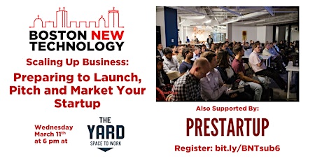 Scaling Up Business: Preparing to Launch, Pitch and Market Your Startup
