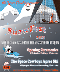 the Space Cowboy's SnowFest SnowDown 2015 primary image