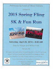 Spring Fling 5K & Fun Run 2015 primary image