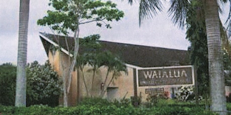 Waialua UCC In-person Worship Service - January 31st