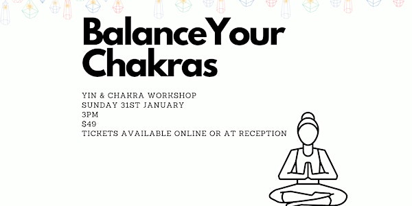 Balance your chakras