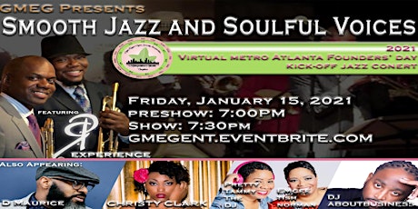 Smooth Jazz and Soulful Voices AKA Metro Atlanta Founders Day Edition primary image