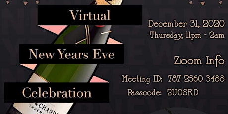 Virtual New Year eve Celebration primary image