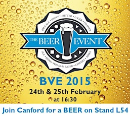 Canford Beer Event at BVE 2015 primary image