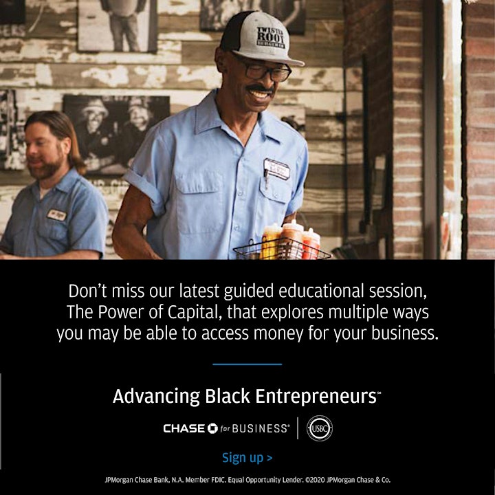 
		The Power of Capital- Advancing Black Entrepreneurs image
