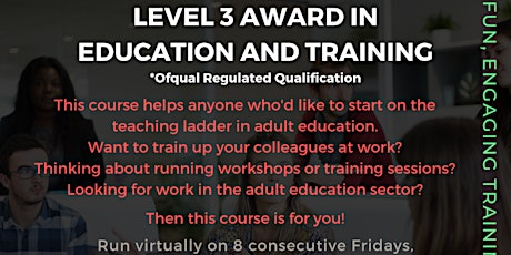 Level 3 Award in Education and Training