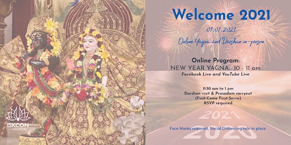 New Year 2021 Darshan Visit