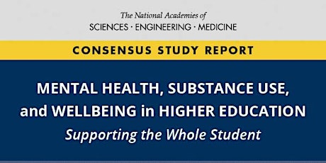 Mental Health, Substance Use, and Wellbeing in Higher Education primary image