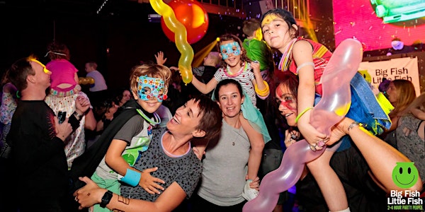 BFLF Edinburgh family rave with DJ Frankie Elyse - 6th Birthday DISCO BALL