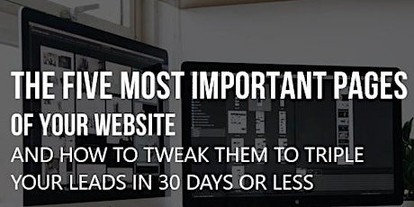 5 Most Important Pages  On Your Website & How to Tweak Them To Boost Sales.