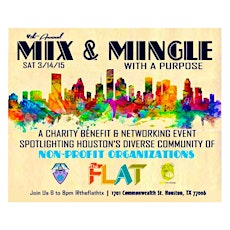 4th Annual Mix & Mingle With A Purpose: Spotlighting HTX Non-Profit Orgs primary image