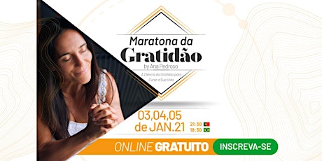 Imagem principal de Maratona da Gratidão - 03 a 05 Janeiro 2021