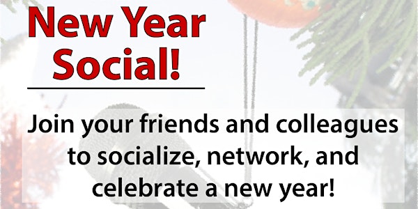 Virtual Social Hour to Celebrate the New Year