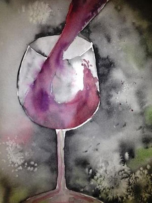 Chris Blevins Wine and Watercolors - Have a Pour!