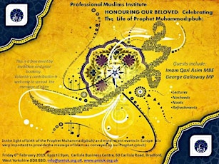 Honouring the Beloved - Celebrating the life of Prophet Muhammad(pbuh) primary image