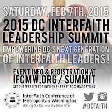 2015 DC Interfaith Leadership Summit primary image