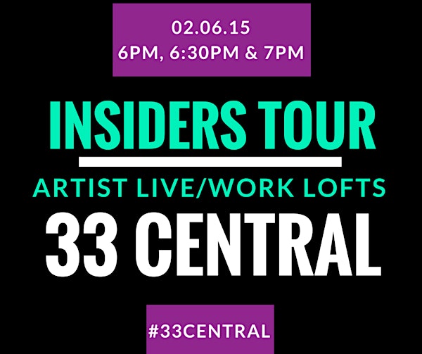 33 Central Artist Live/Work Lofts Insiders Tour