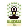 Logo de Bottoms Up! Yoga & Brew