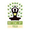 Logótipo de Bottoms Up! Yoga & Brew