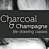Logo de Charcoal & Champagne life-drawing classes & events