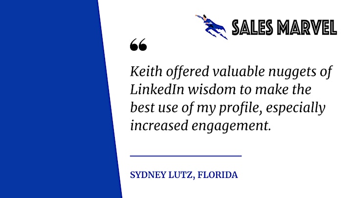 How to Create a LinkedIn “All-Star” Profile by Keith Rozelle, Sales Marvel image