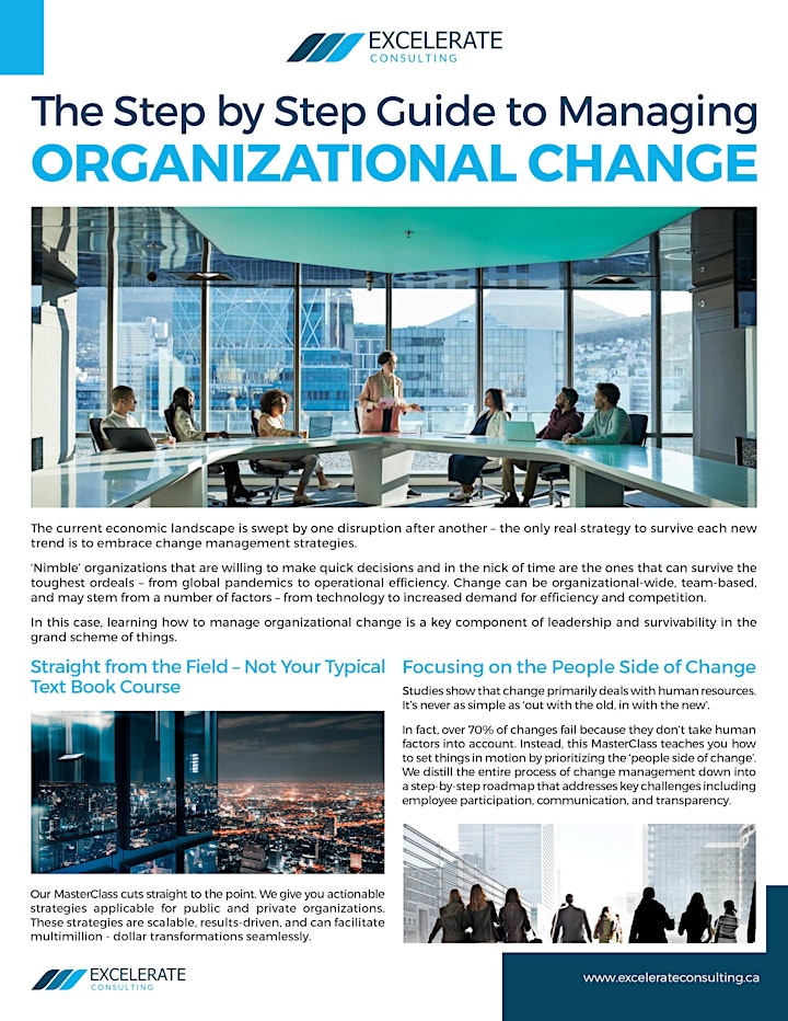 
		The Step by Step Guide to Managing Organizational Change image
