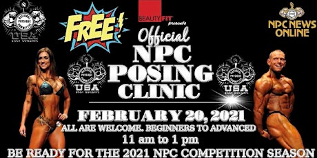 FREE Official NPC Posing Clinic primary image