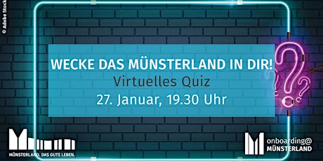 Hauptbild für Wie gut kennst du (schon) das Münsterland? Virtuelle Quiz-Night.