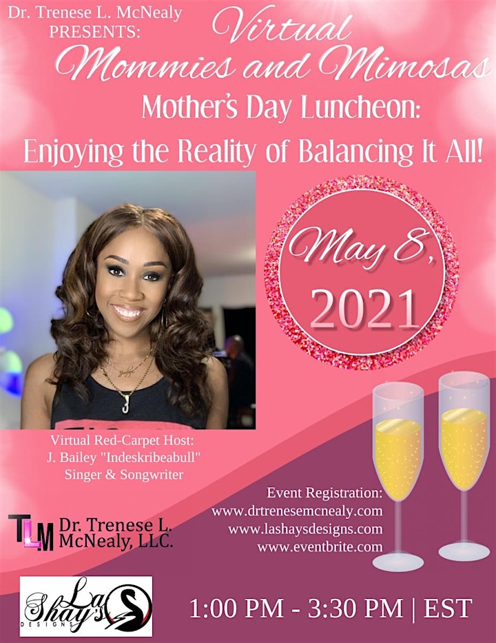 Virtual 2021 Mommies and Mimosas Mother's Day Luncheon image