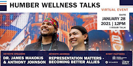 Humber Wellness Talks  - Representation Matters - Becoming Better Allies primary image